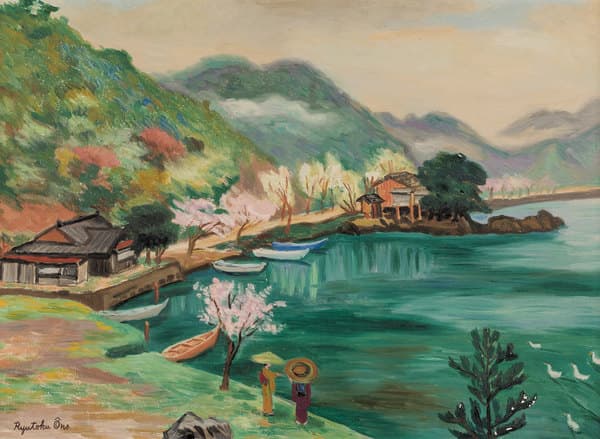 《湯の川（紀州）の春》 1