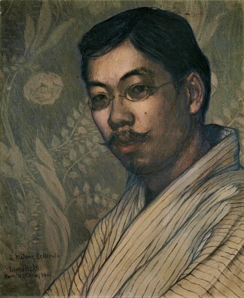《塚本靖肖像》 1
